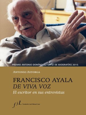 cover image of Francisco Ayala de viva voz